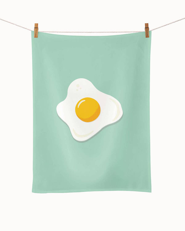 Organic kitchen towel - Sunday breakfast