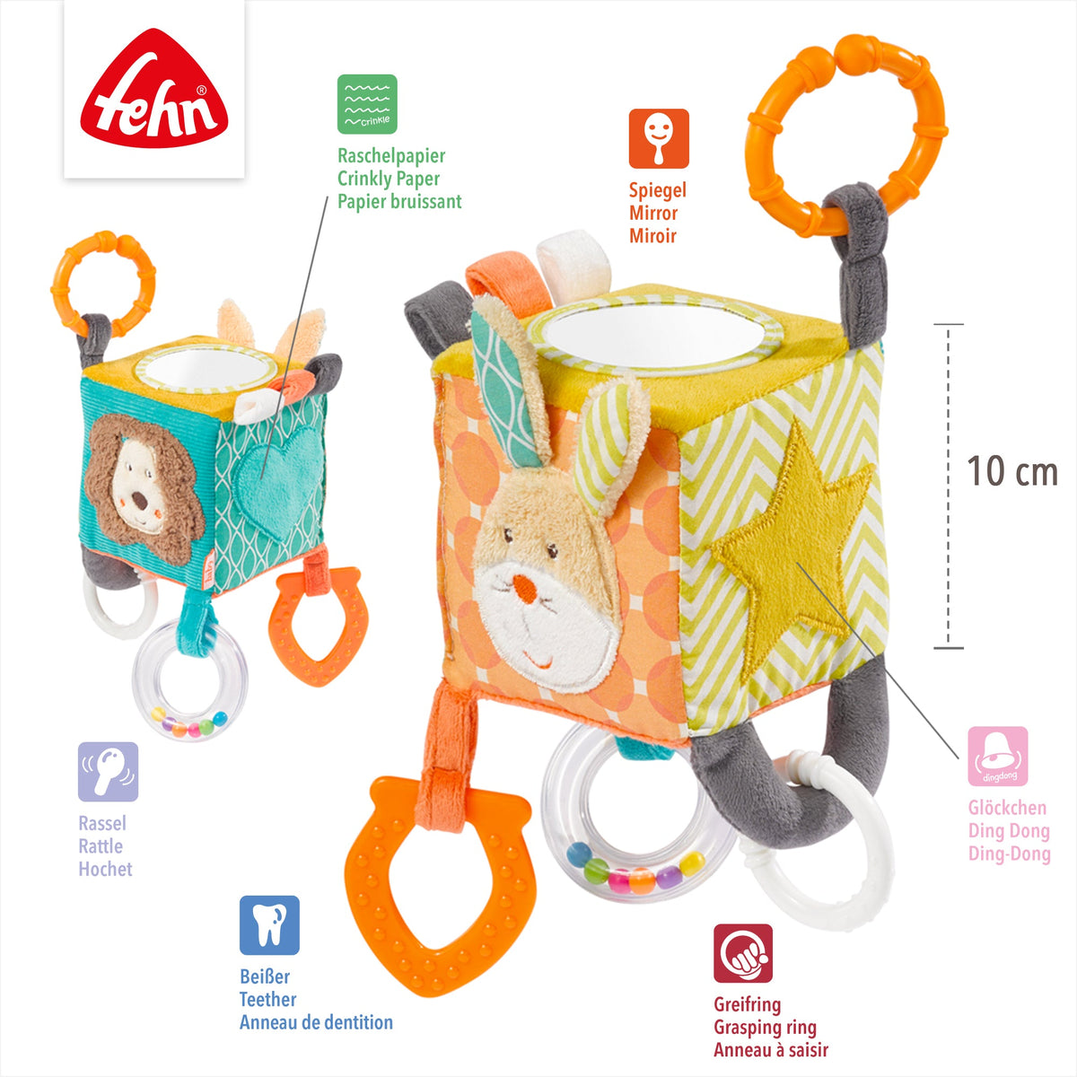 Funky Friends Activity Cube