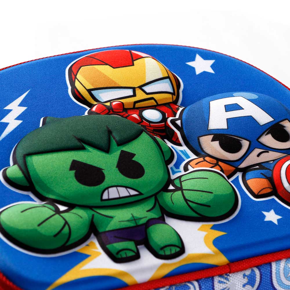Sac Repas 3D Marvel Avengers « Mini Heroes »