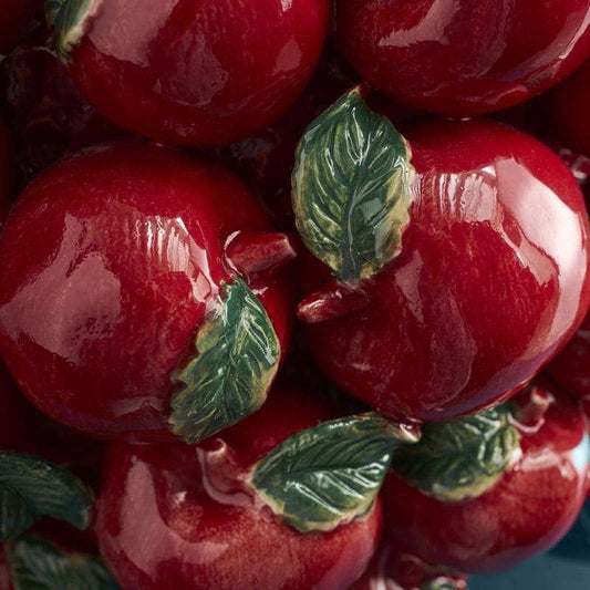 Appelvaas, rood aardewerk, 42 ​​x 42 x 32 cm