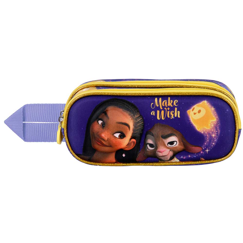 Trousse 3D Double Disney Wish « Asha et la Bonne Étoile Star »