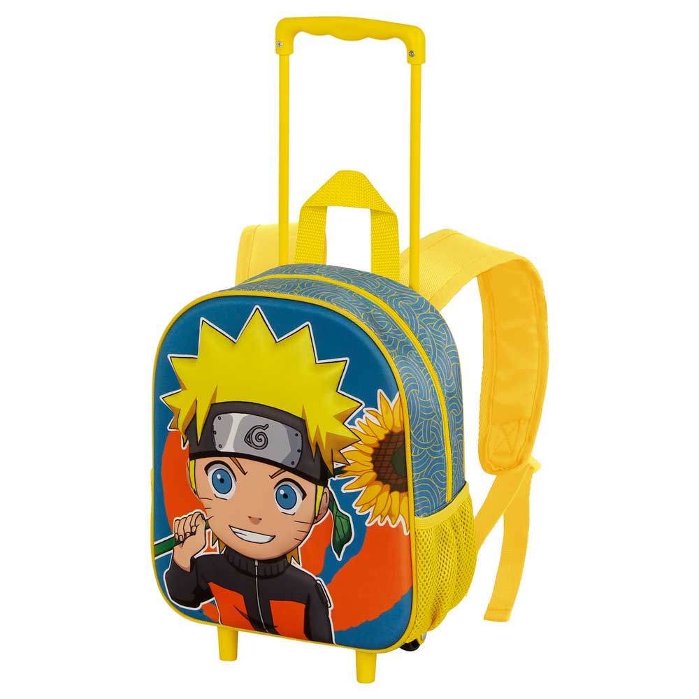 Sac à Dos 3D à Roulettes Petit Naruto « Peace »