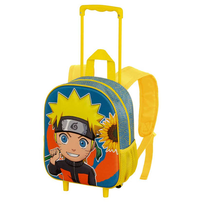 Sac à Dos 3D à Roulettes Petit Naruto « Peace »