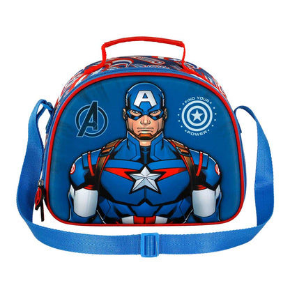 Sac Repas 3D Marvel Captain America « First »