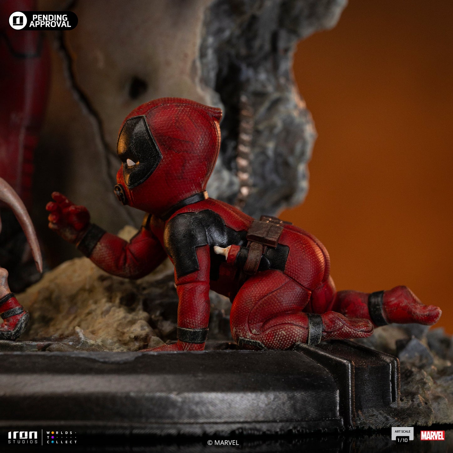Deadpool Statue - Deadpool & Wolverine - Art Scale 1/10 - Iron Studios