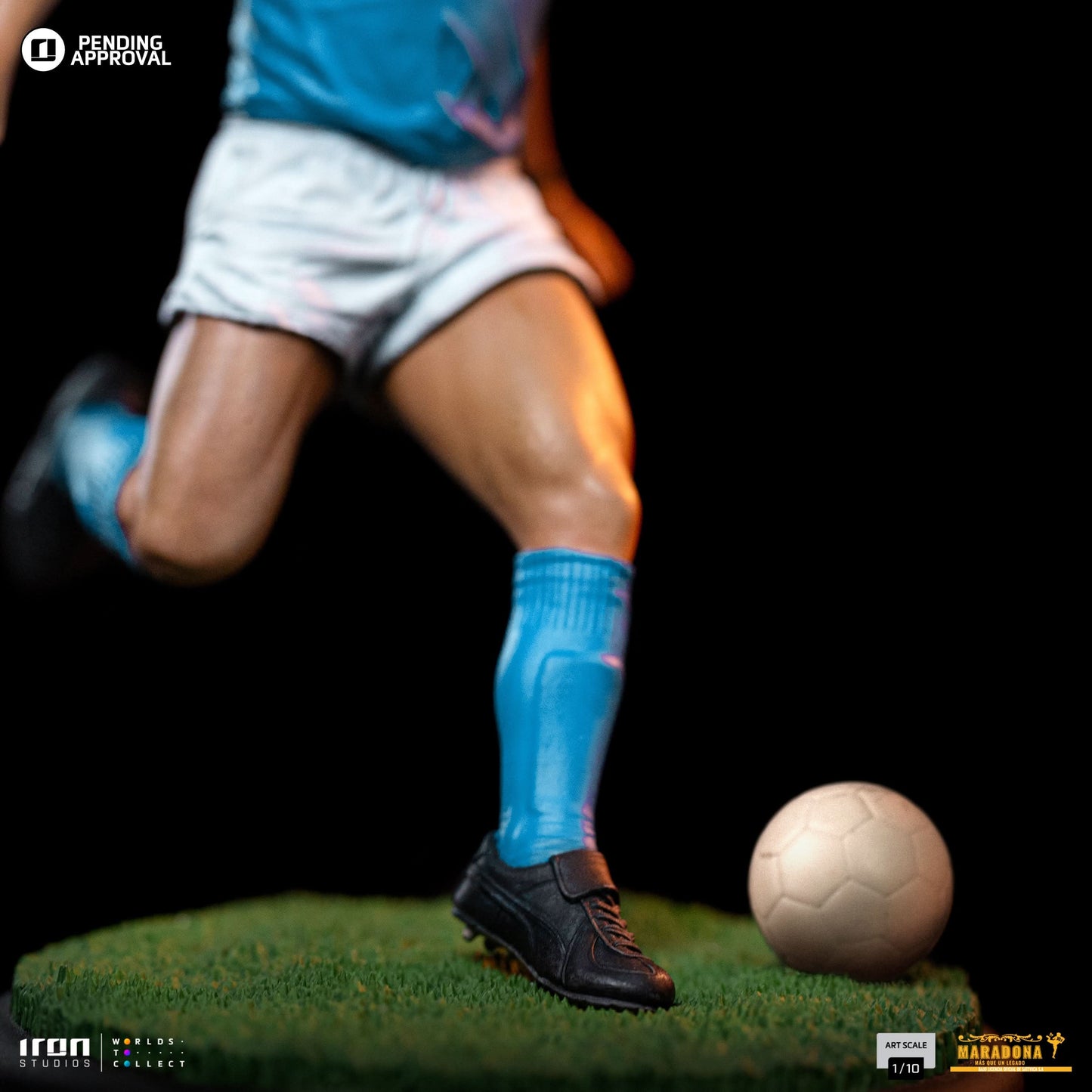 Diego Maradona Statue (Napoli Version) - Art Scale 1/10 - Iron Studios