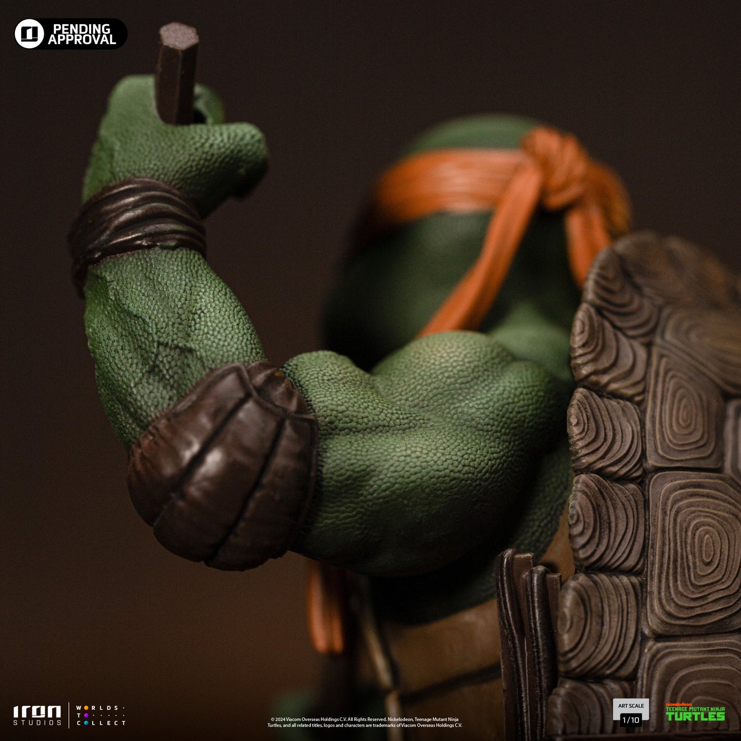 Michelangelo Statue - TMNT Movie - Art Scale 1/10 - Iron Studios
