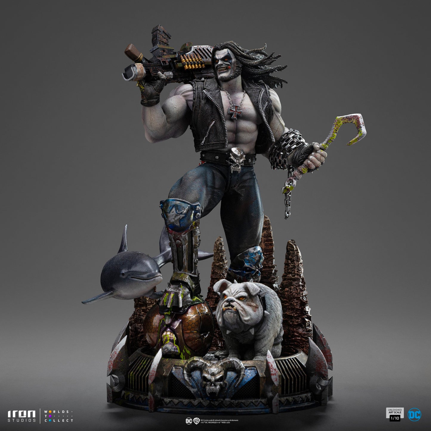 Pre-Order - Lobo Unleashed Statue - DC Comics - Art Scale 1/10 - Iron Studios