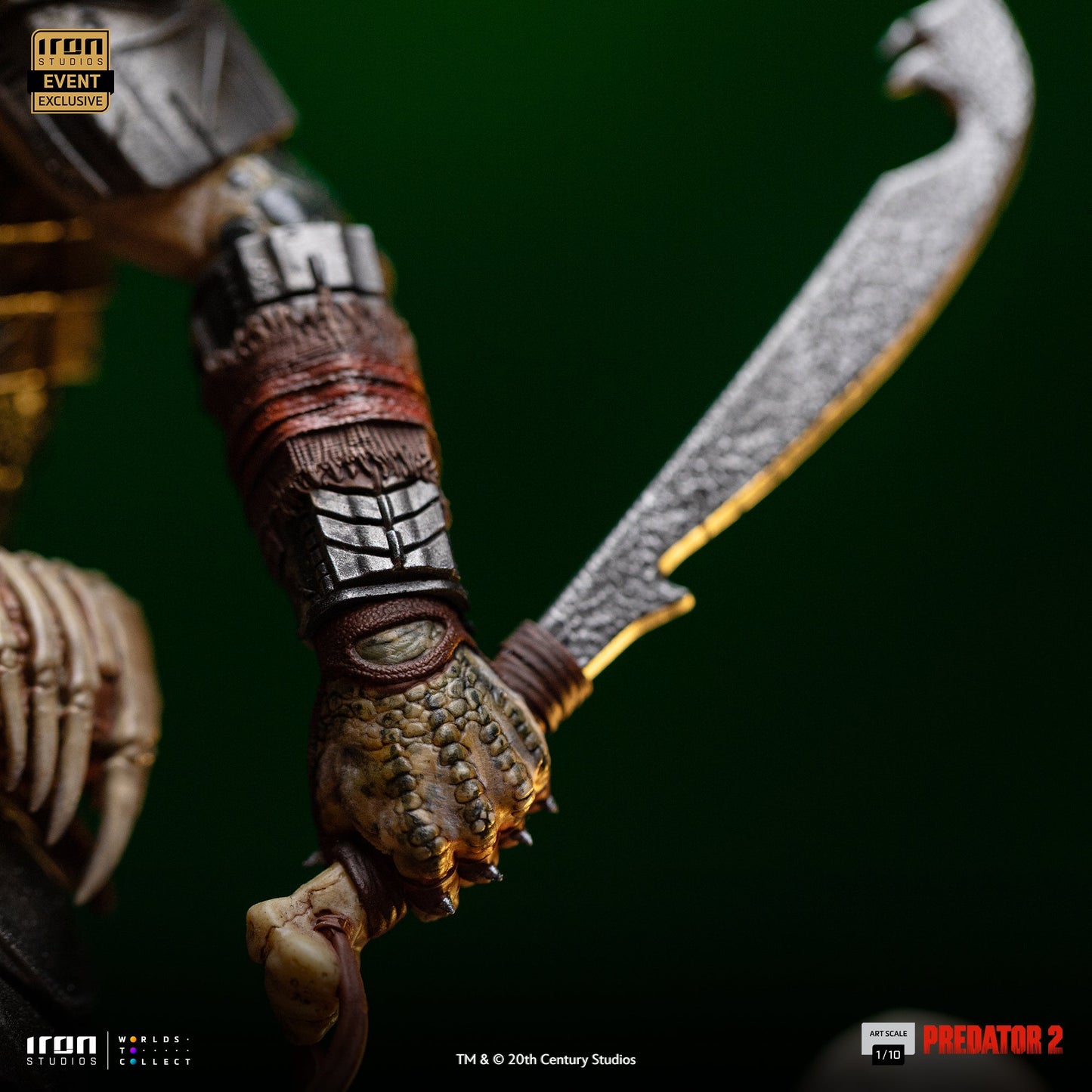 Elder Predator Statue (CCXP Event Exclusive 2025) - Predator 2 - Art Scale 1/10 - Iron Studios