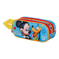 Trousse 3D Double Disney Mickey Mouse « Pal »