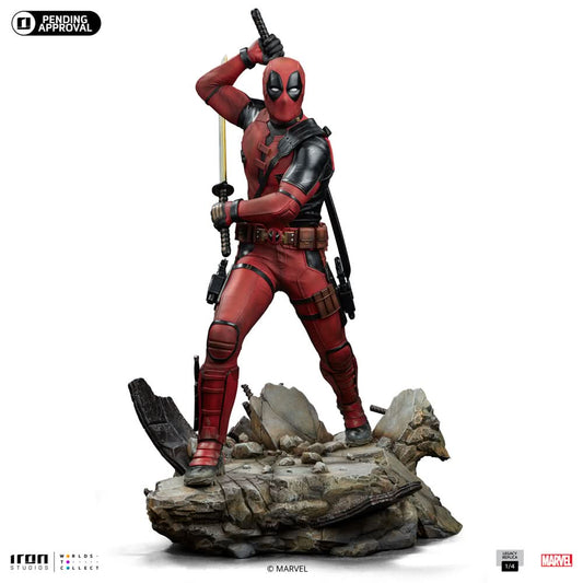 Deadpool Statue - Deadpool & Wolverine - Legacy Replica 1/4 - Iron Studios