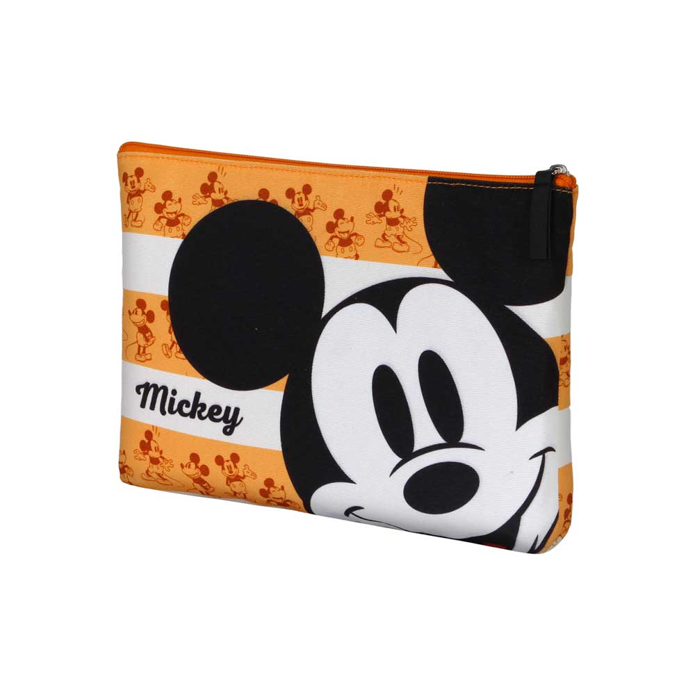 Trousse de Plage Orange Soleil Disney Mickey Mouse