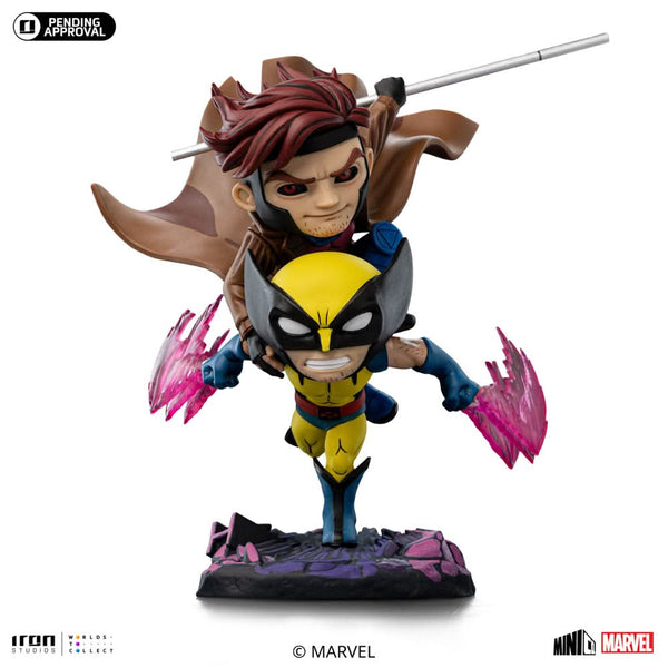 Gambit and Wolverine Statue - X-Men '97 - Minico - Iron Studios