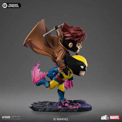 Gambit and Wolverine Statue - X-Men '97 - Minico - Iron Studios