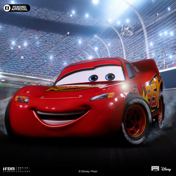 Lightning McQueen Statue - Cars - Art Scale 1/10 - Disney Classics