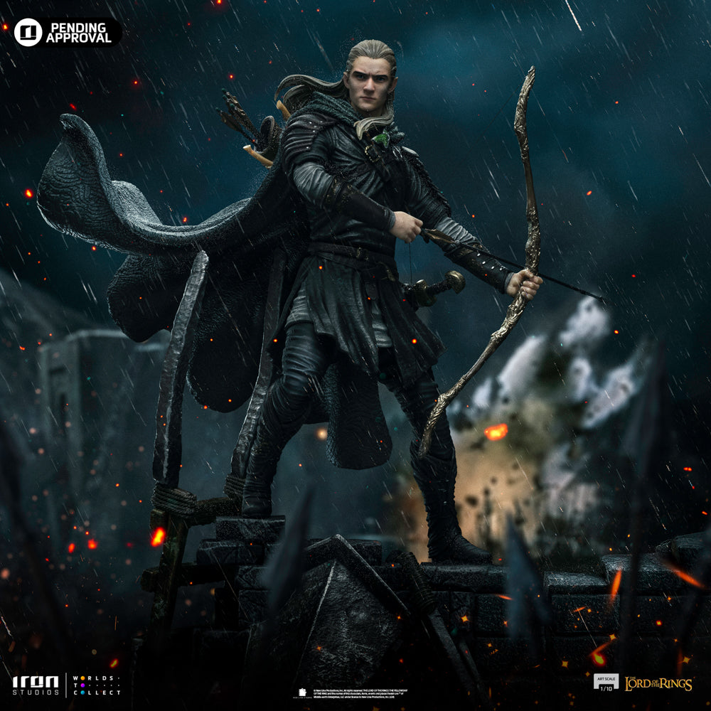 Legolas Unleashed Statue - The Lord of the Rings - Art Scale 1/10 - Iron Studios