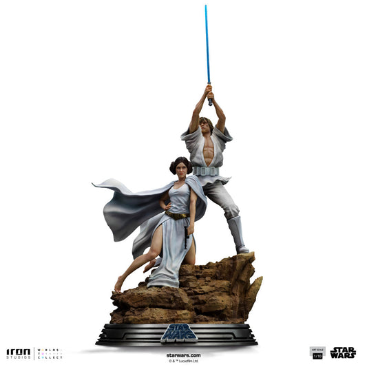 Luke and Leia Statue - Star Wars - Art Scale 1/10 - Iron Studios