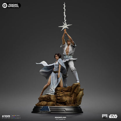 Statue Luke and Leia - Star Wars - Art Scale 1/10