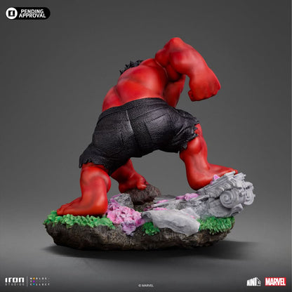 Red Hulk Statue - Captain America: Brave New World - MiniCo - Iron Studios