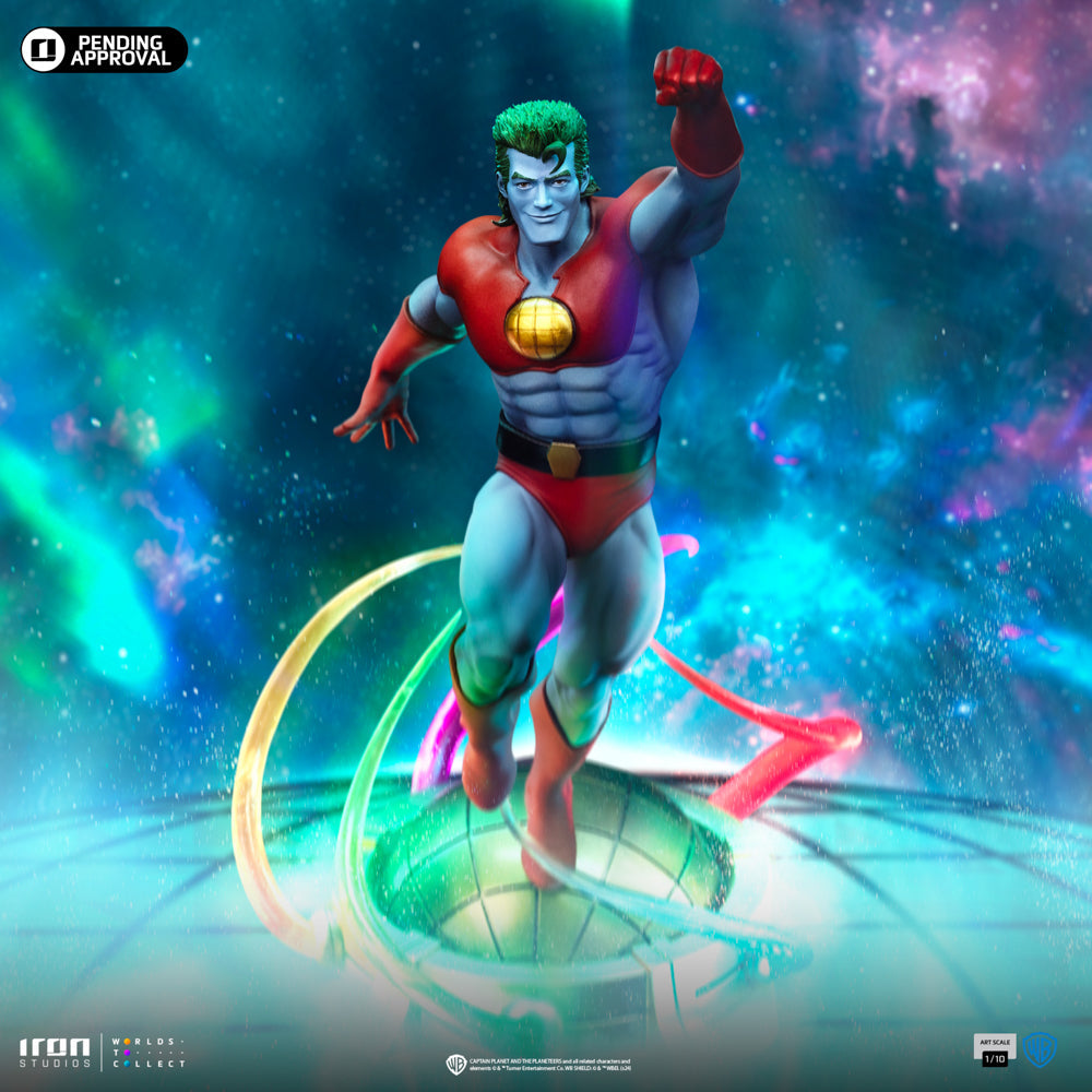 Captain Planet Statue - Captain Planet and the Planeteers - Art Scale 1/10