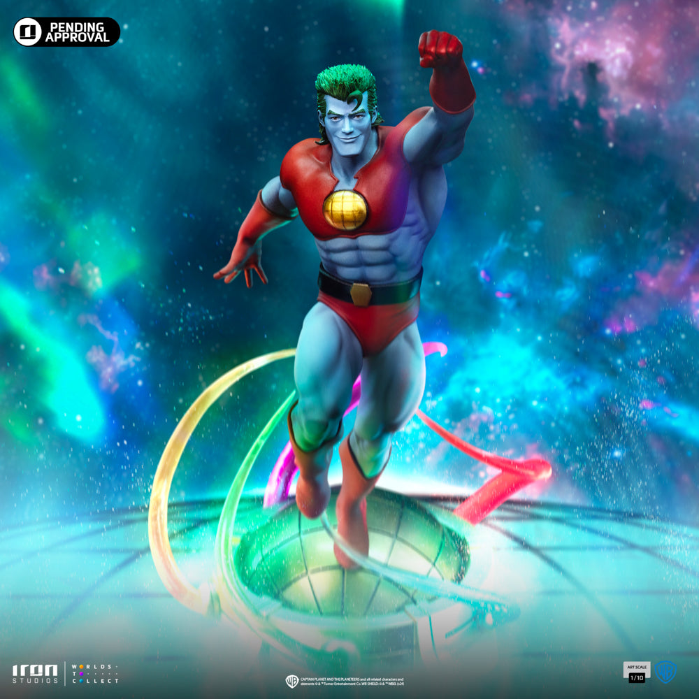 Captain Planet Statue - Captain Planet and the Planeteers - Art Scale 1/10 - Iron Studios