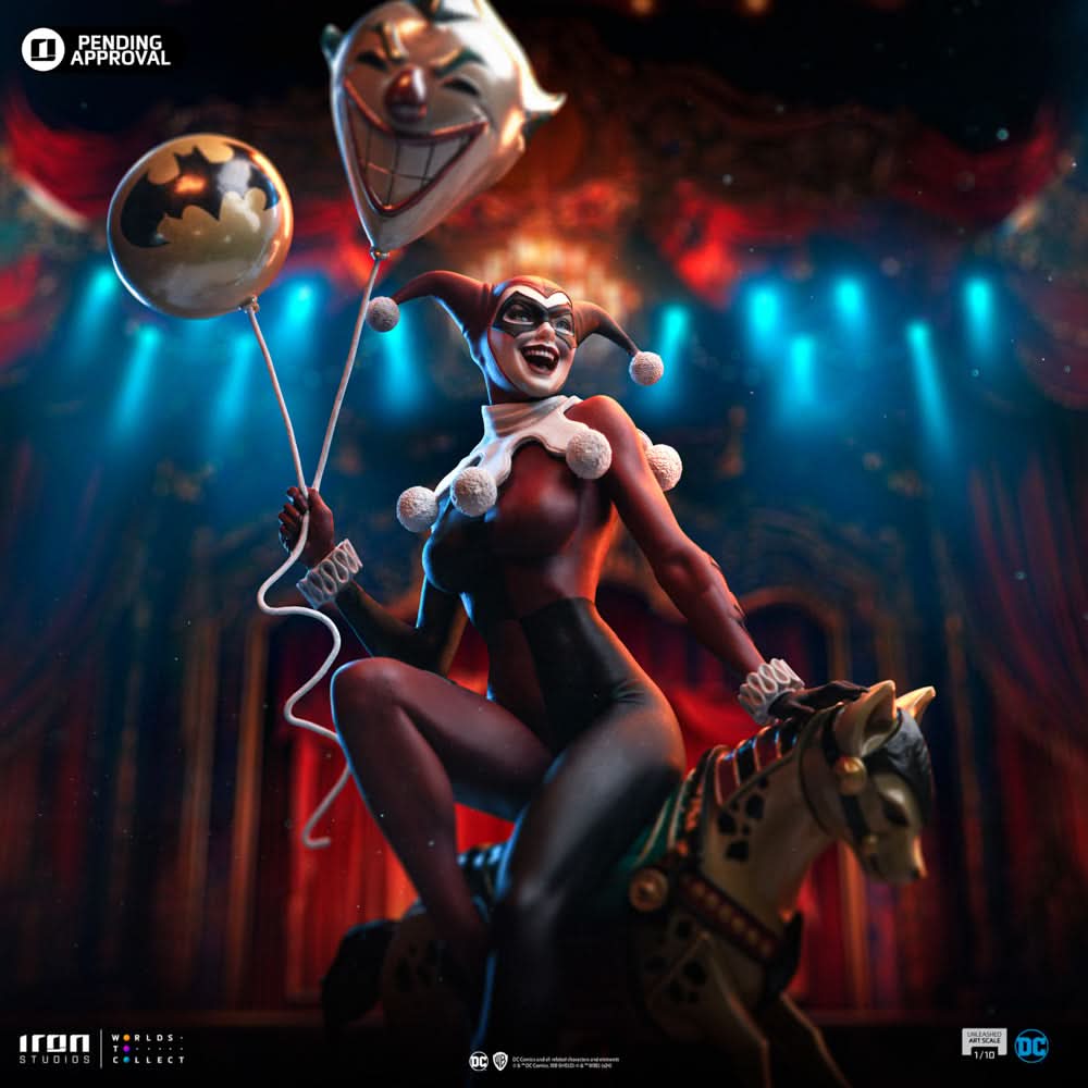 Harley Quinn Unleashed Statue - DC Comics - Art Scale 1/10 - Iron Studios