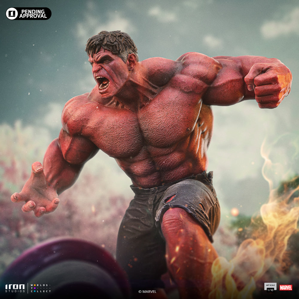 Red Hulk Statue - Brave New World - Art Scale 1/10 - Iron Studios