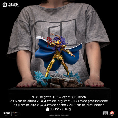 Statue Scorpio Milo - Saint Seiya - Art Scale 1/10