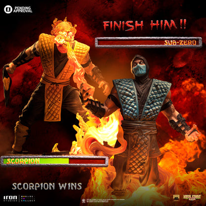 Scorpion Fatality Statue - Mortal Kombat - Art Scale 1/10 - Iron Studios