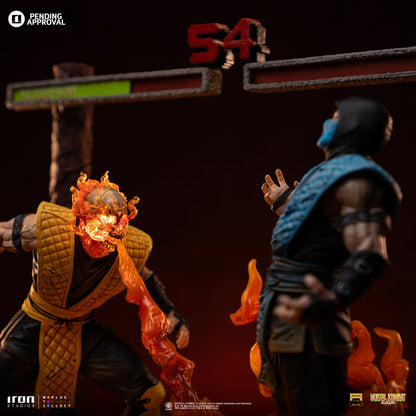 Scorpion Fatality Statue - Mortal Kombat - Art Scale 1/10 - Iron Studios