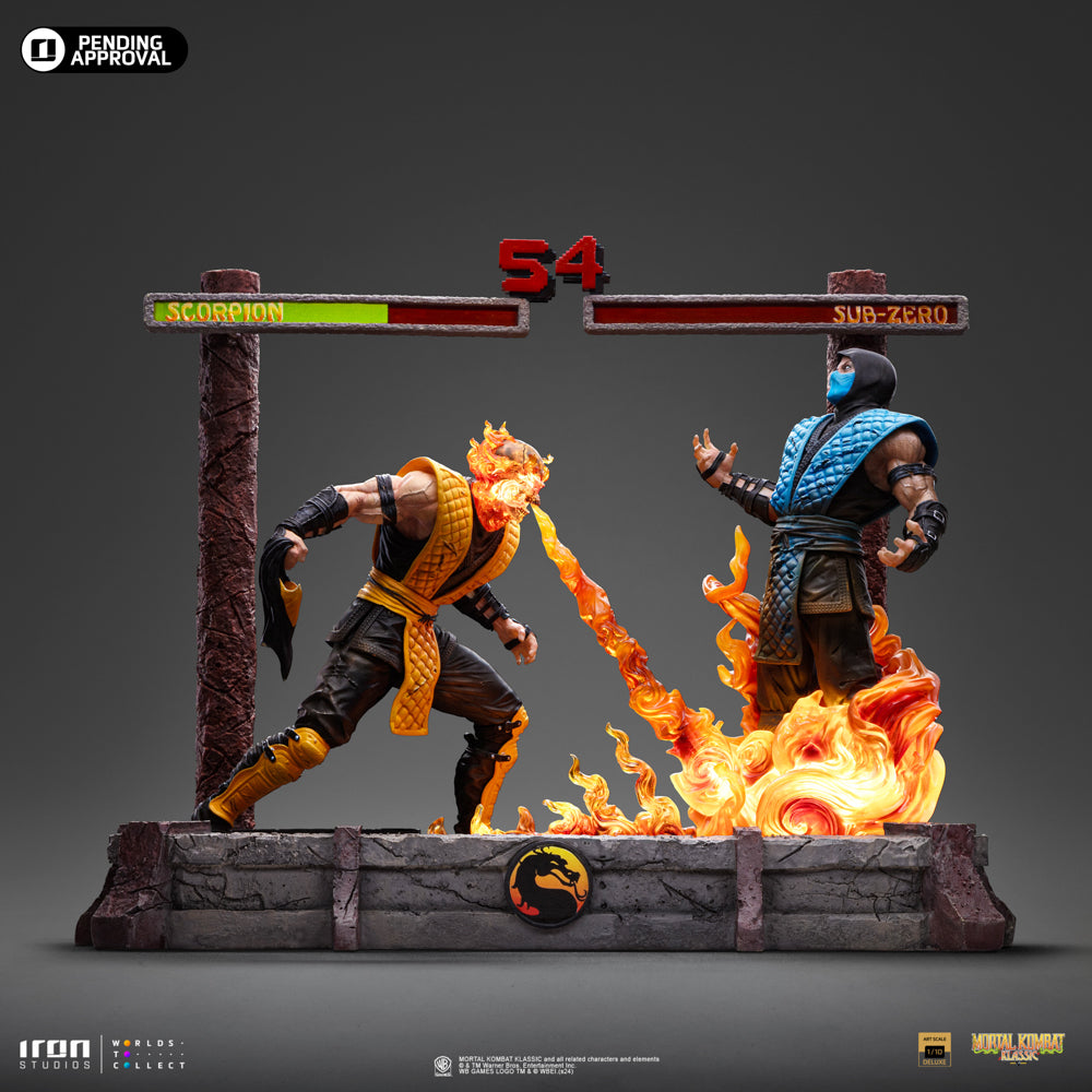 Scorpion Fatality Statue - Mortal Kombat - Art Scale 1/10 - Iron Studios