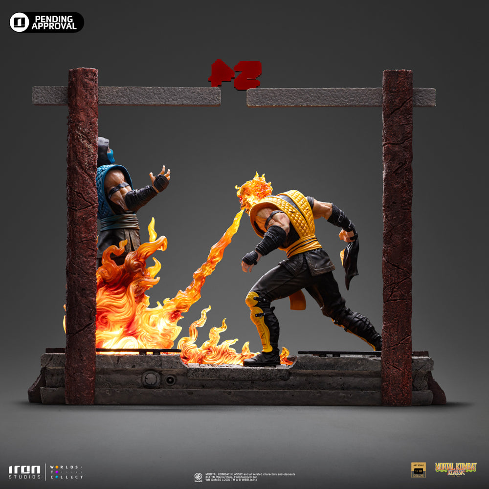 Scorpion Fatality Statue - Mortal Kombat - Art Scale 1/10 - Iron Studios