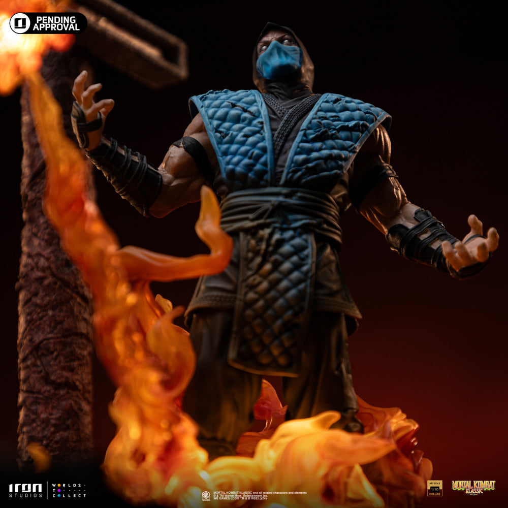 Scorpion Fatality Statue - Mortal Kombat - Art Scale 1/10 - Iron Studios