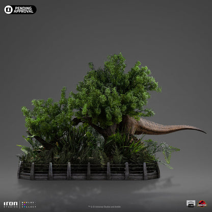 T-Rex Chase Statue - Jurassic Park - Demi Art Scale 1/20 - Iron Studios