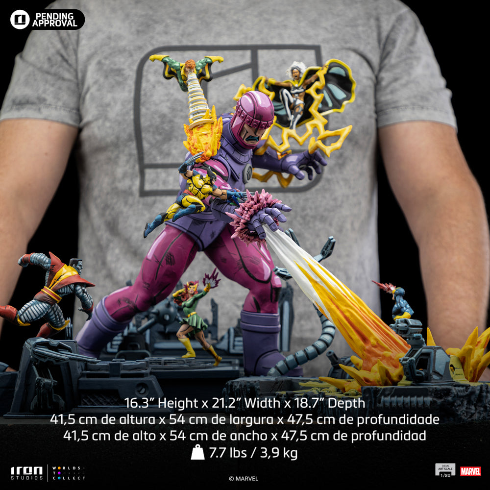 Statue X-Men Danger Room Diorama A (Comics Color Variant) - Demi Art Scale 1/20 - Marvel Comics