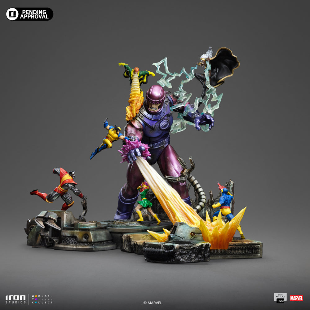 X-Men Danger Room Diorama A - Demi Art Scale 1/20 Statue - Iron Studios