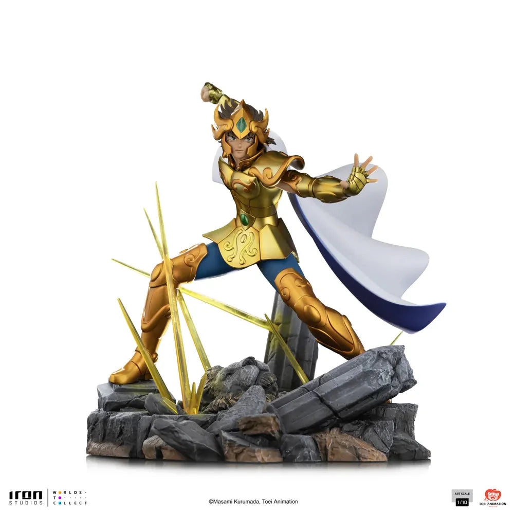 Leo Aiolia Statue - Saint Seiya - Art Scale 1/10 - Iron Studios