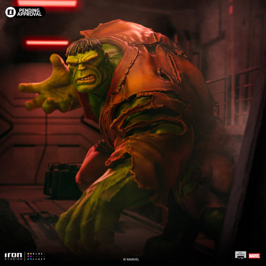 Hulk Statue - Infinity Gauntlet Diorama - Art Scale 1/10 - Iron Studios