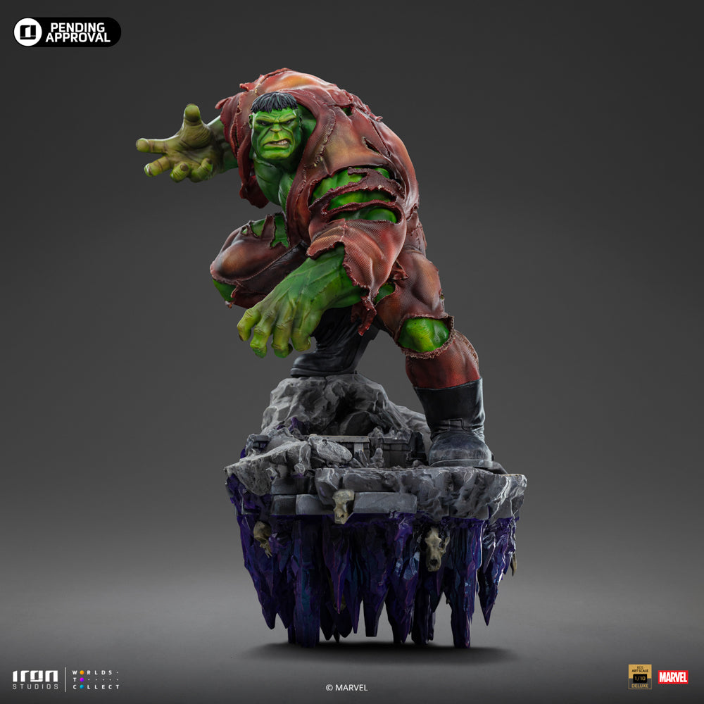 Hulk Deluxe Statue - Infinity Gauntlet Diorama - Art Scale 1/10 - Iron Studios
