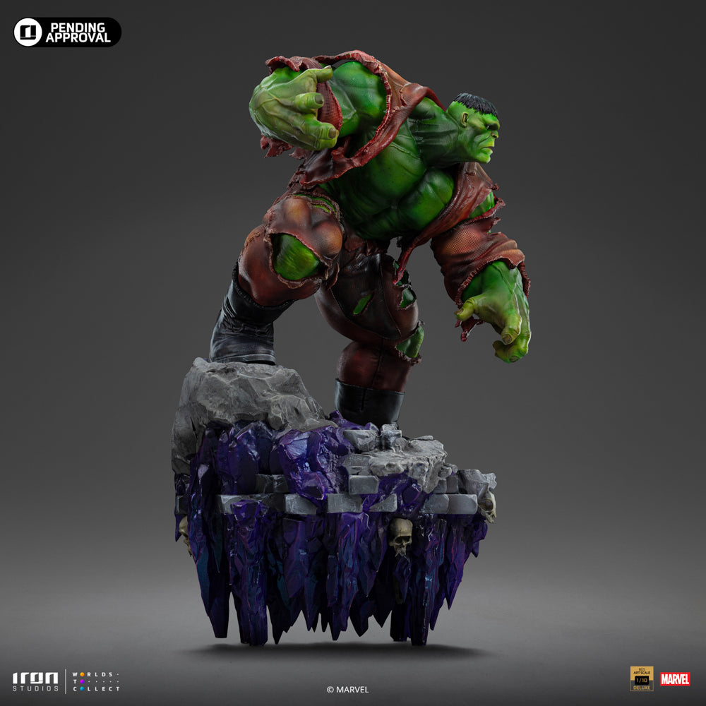 Hulk Deluxe Statue - Infinity Gauntlet Diorama - Art Scale 1/10 - Iron Studios
