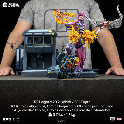 X-Men Danger Room B (Comics Version) Statue - X-Men - 1/20 Scale Demi Art - Iron Studios