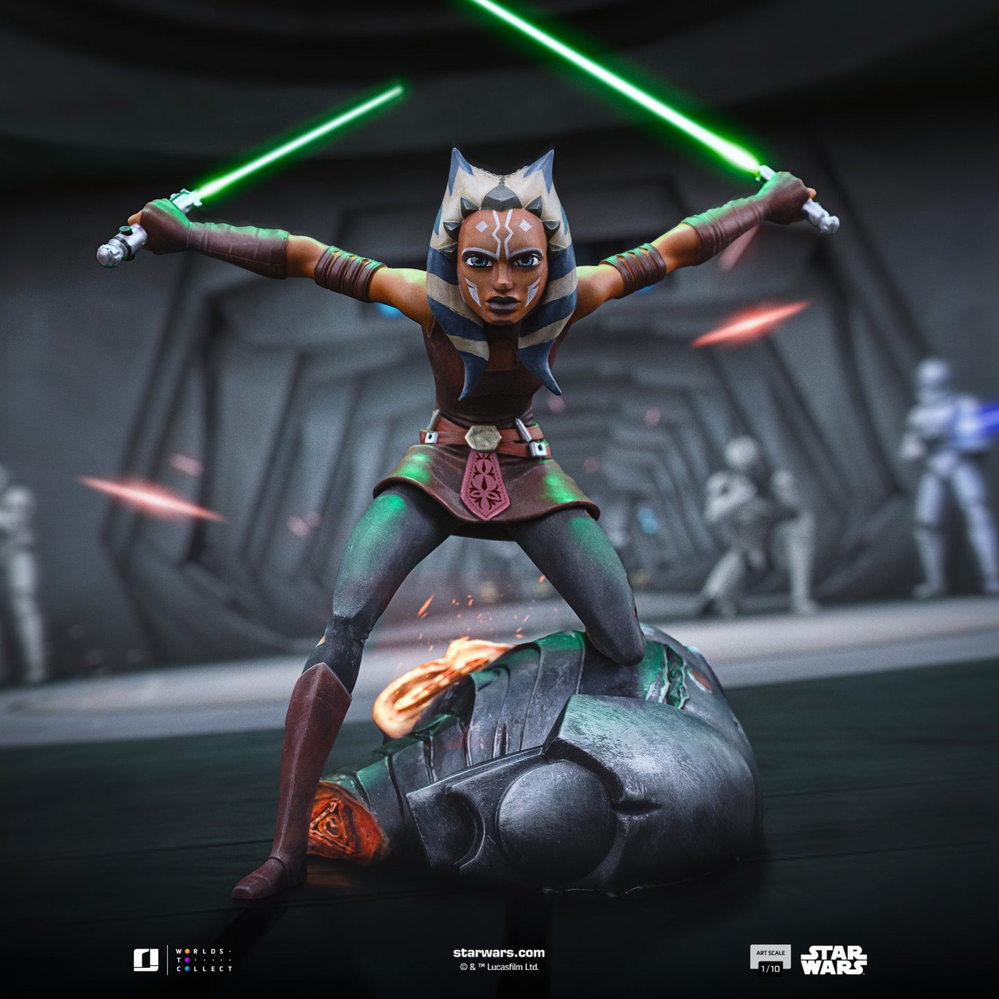 Pre-Order - Ahsoka Tano Statue - Star Wars: Clone Wars - Art Scale 1/10 - Iron Studios