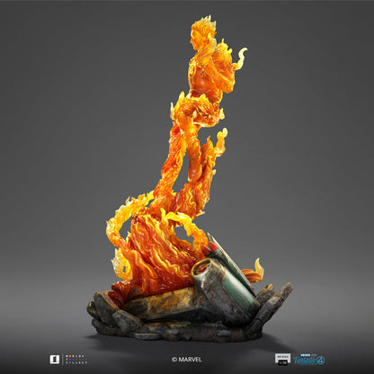 Human Torch Statue - The Fantastic Four: First Steps - Art Scale 1/10 - Iron Studios