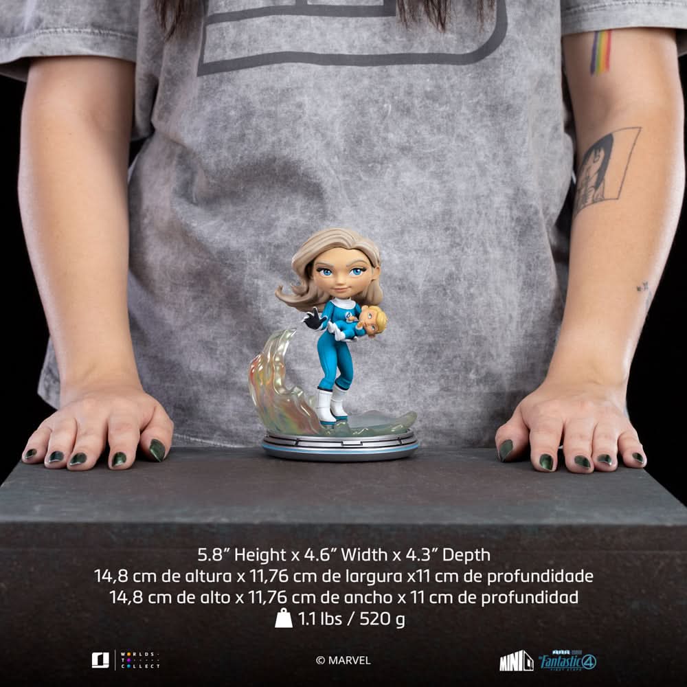 Invisible Woman Statue - The Fantastic Four: First Steps - Minico - Iron Studios
