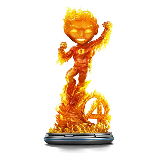 Human Torch Statue - The Fantastic Four: First Steps - Minico - Iron Studios