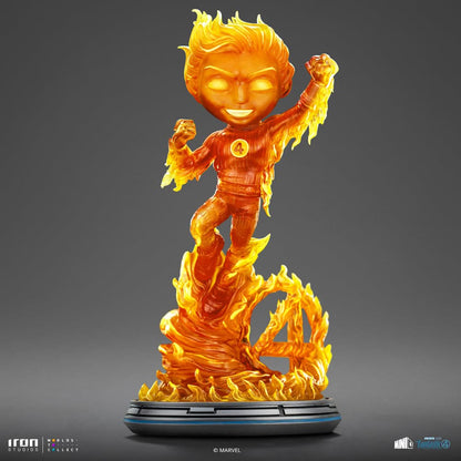 Human Torch Statue - The Fantastic Four: First Steps - Minico - Iron Studios