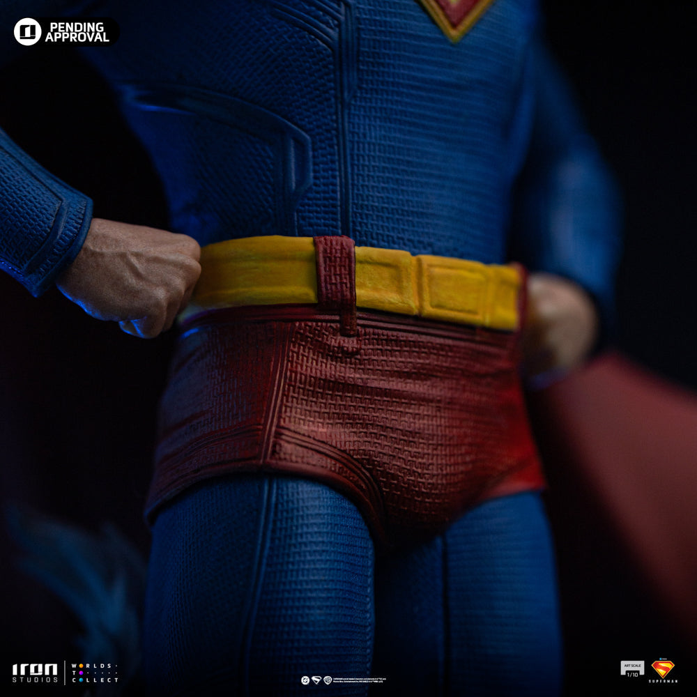 Superman and Krypto Statue - Superman: Legacy - Art Scale 1/10 - Iron Studios