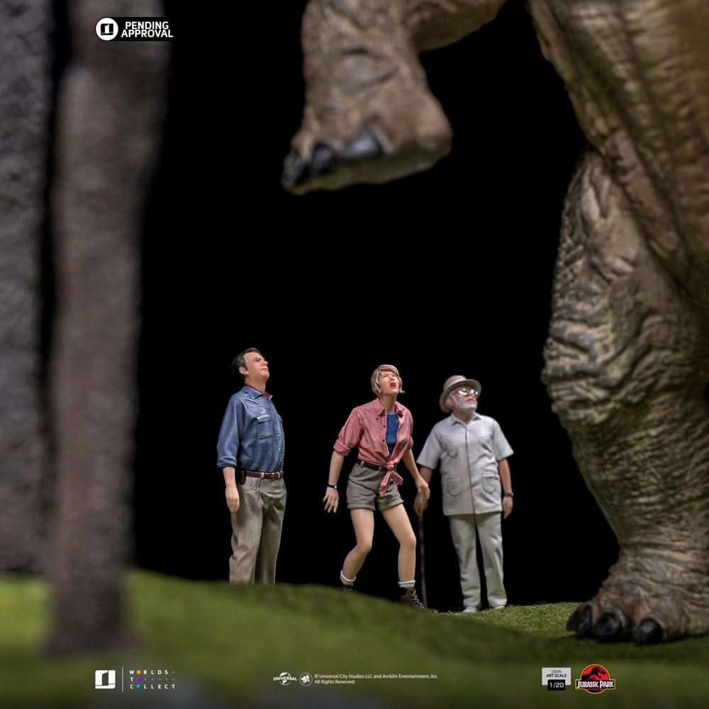 Pre-Order - Welcome to Jurassic Park (Special Edition) Statue - Jurassic Park - Demi Art Scale 1/20 - Iron Studios