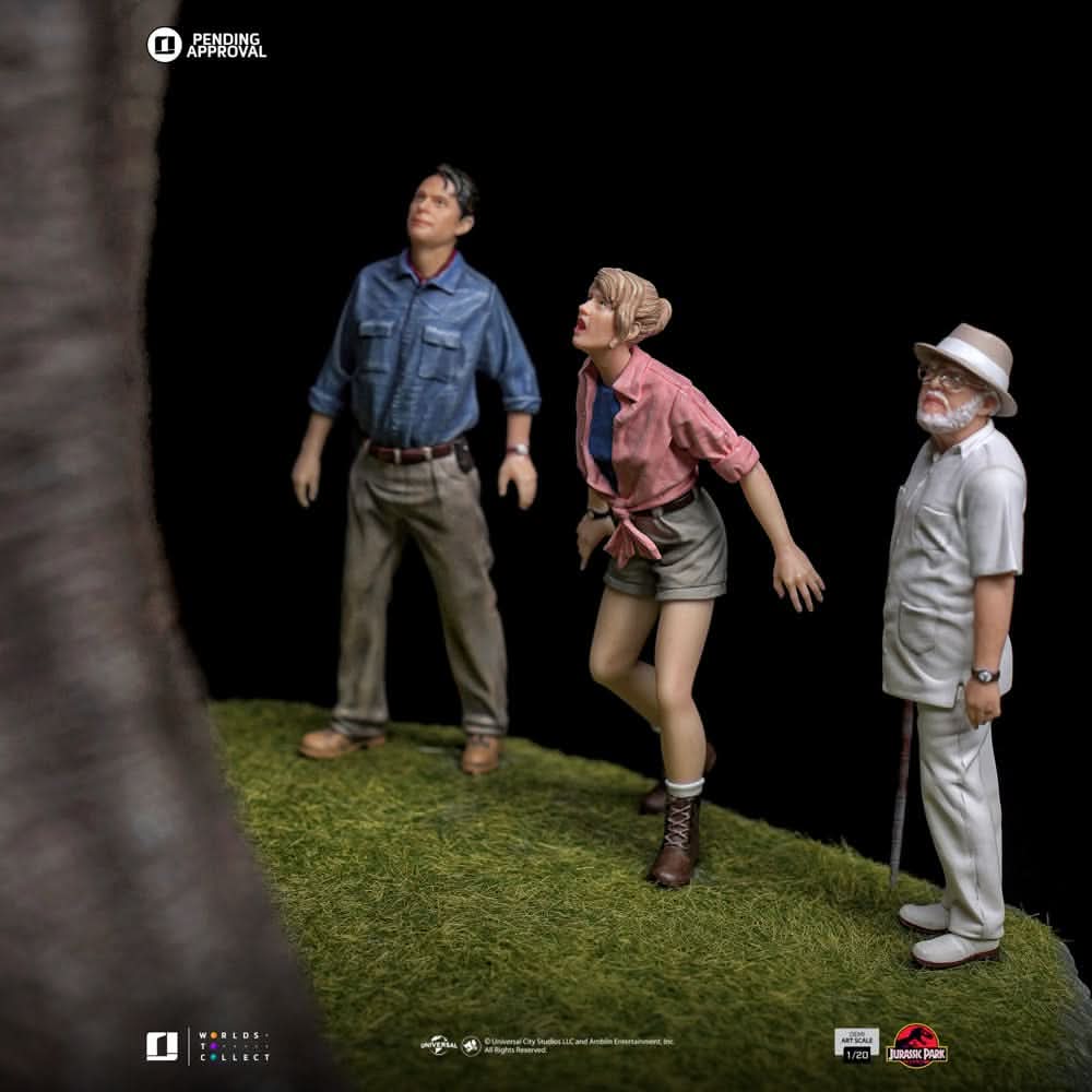Pre-Order - Welcome to Jurassic Park (Special Edition) Statue - Jurassic Park - Demi Art Scale 1/20 - Iron Studios