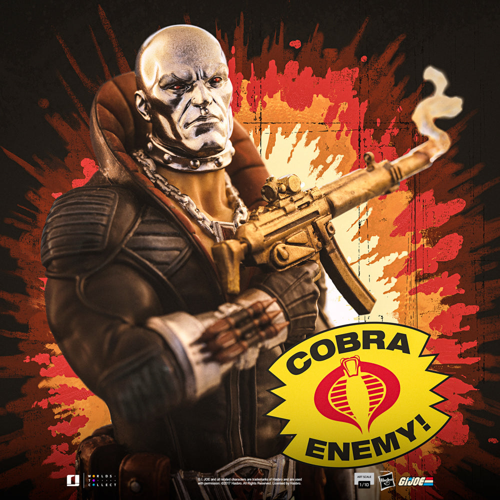 Destro Statue - G.I Joe - Art Scale 1/10 - Iron Studios